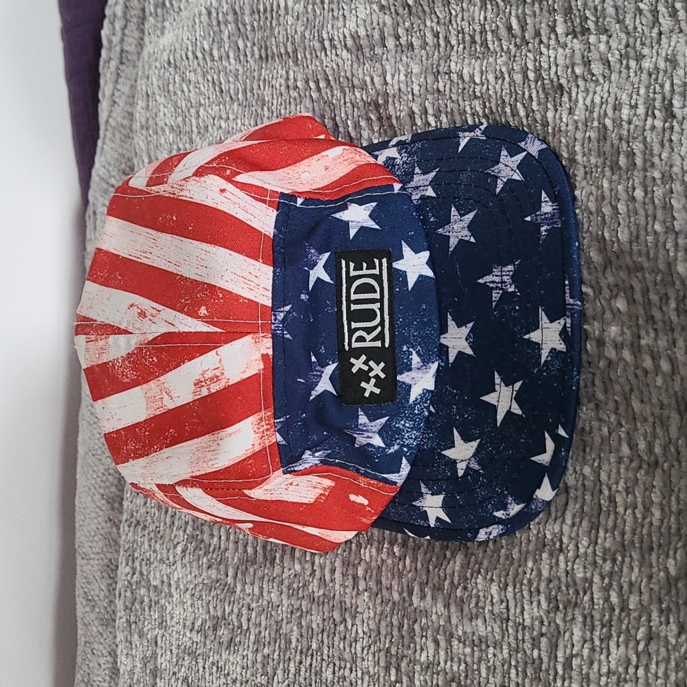 Rude 5 panel hat